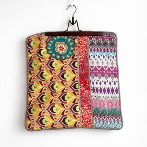 Karma Living – Boho Cotton Appliqué Pillow Covers – Set of 2